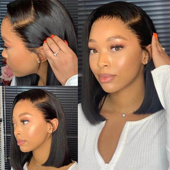 5*5 Lace Straight Bob Wigs