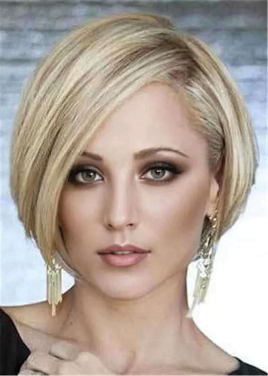 Bob Hairstyle Short Haircut For Round Face Shape