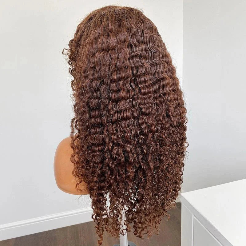 Afro Kinky Curly Wig With Bangs