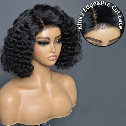 Charming Short Cut Water Wave Bob Wigs