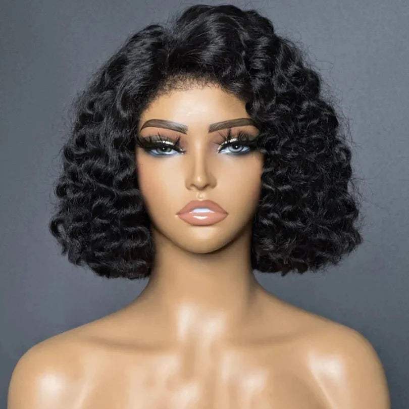 Charming Short Cut Water Wave Bob Wigs