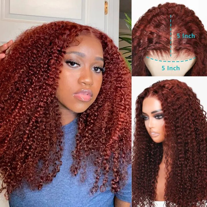 Chic kinky Curly Should Length Wigs