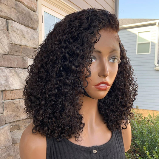 Full Kinky Curly 5x5 Closure Human Hair